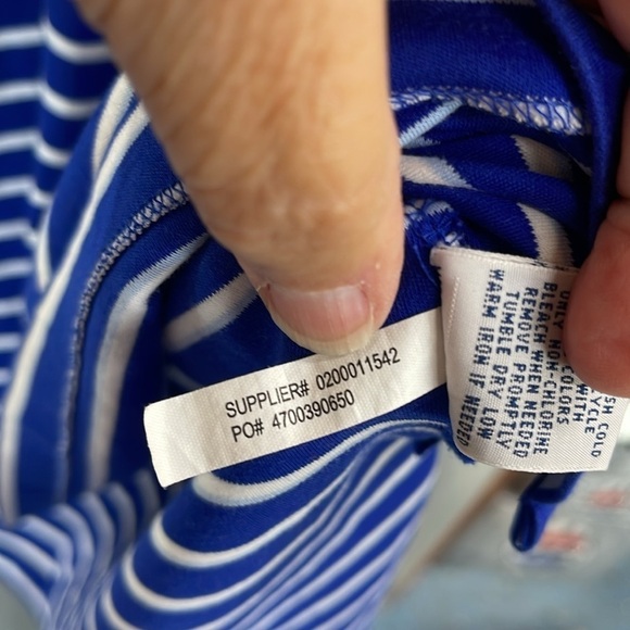 PIMA SOFT TOUCH Polo Ralph Lauren Men’s XXL Short Sleeve Polo Blue/ White‎ STRIP - Picture 11 of 15